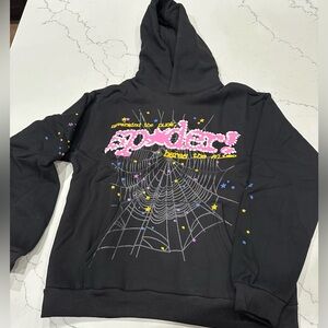 Spider Black Hoodie For Men & Women
